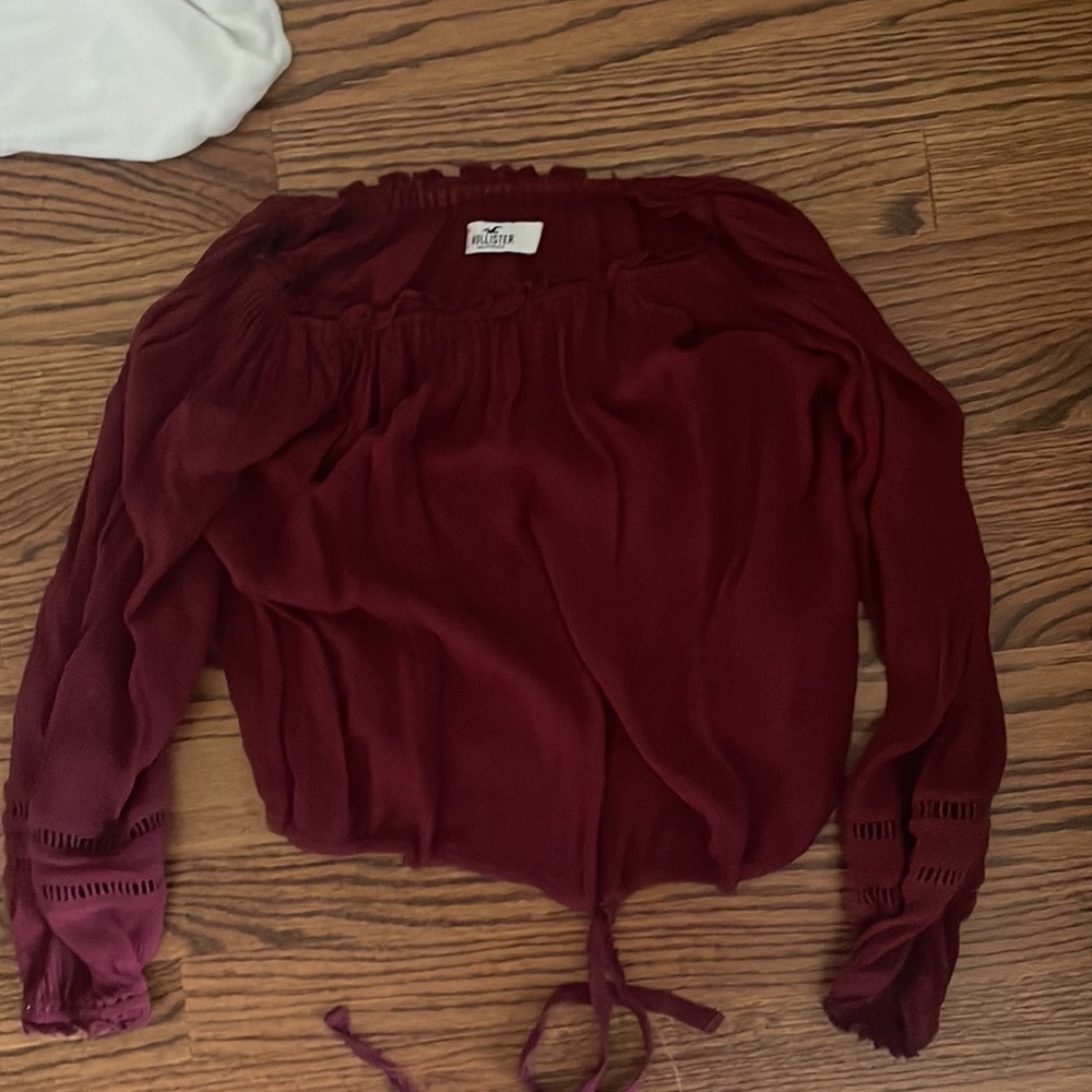3 PACK long sleeve off the shoulder blouse